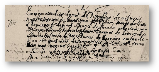 Bat Domingos Joao Manoel tretaavo de Sancha Ursula 1680 Aveiro