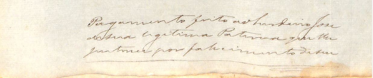 Inventario Antonio Vieira da Cunha pag 22 pagamento feito ao filho menor Jose part 1