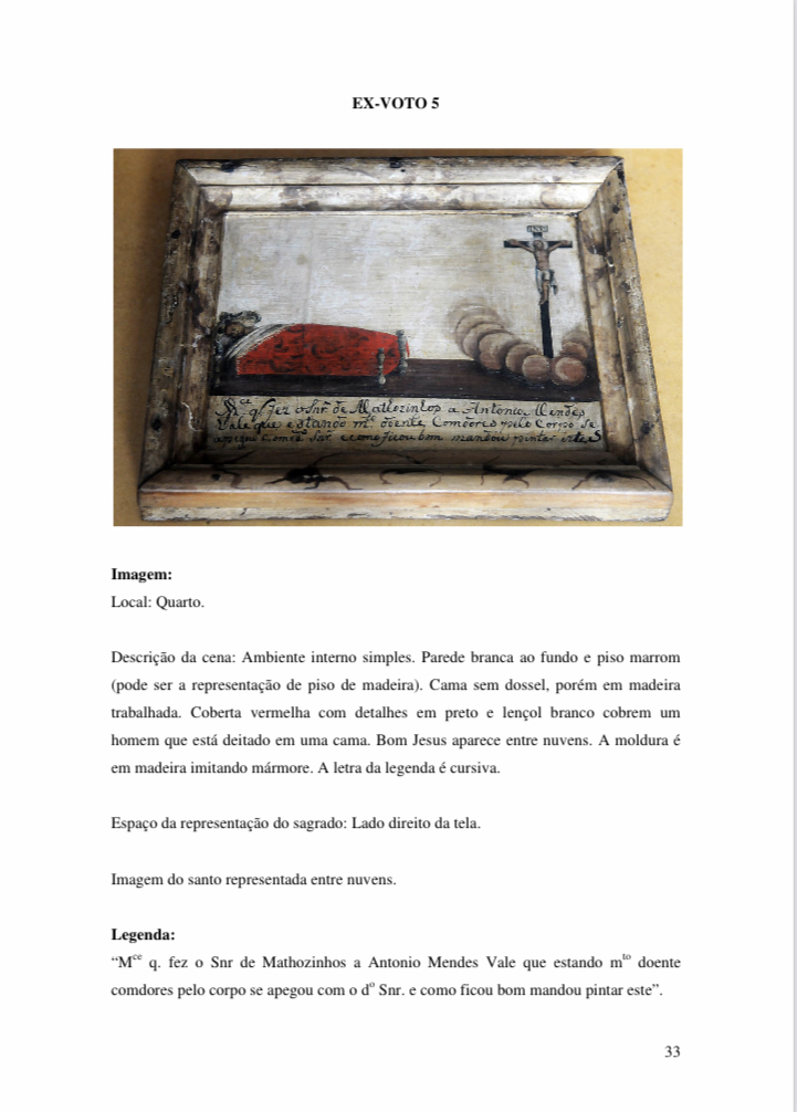 Ex votos do periodo colenial page 1of2 Antonio Mendes Valle