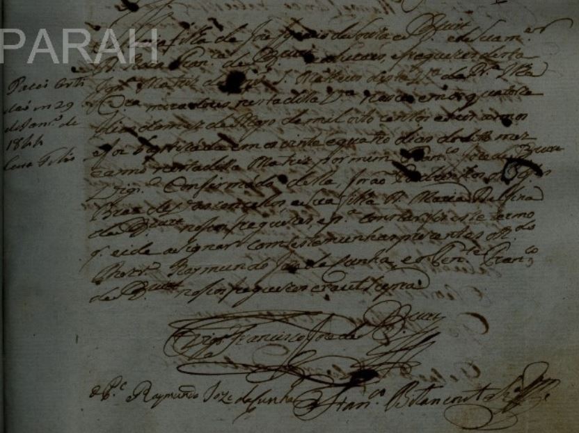 Bat MARIA f. Jose Ignacio de Souza Bittencourt e Rosa Francisca Bittencourt 14 May 1806