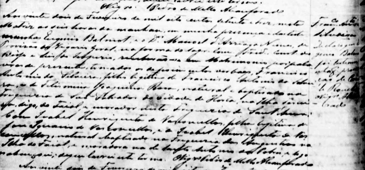 Cas Isabel Henriquetta de Vasconcellos filha 1873 RJ close