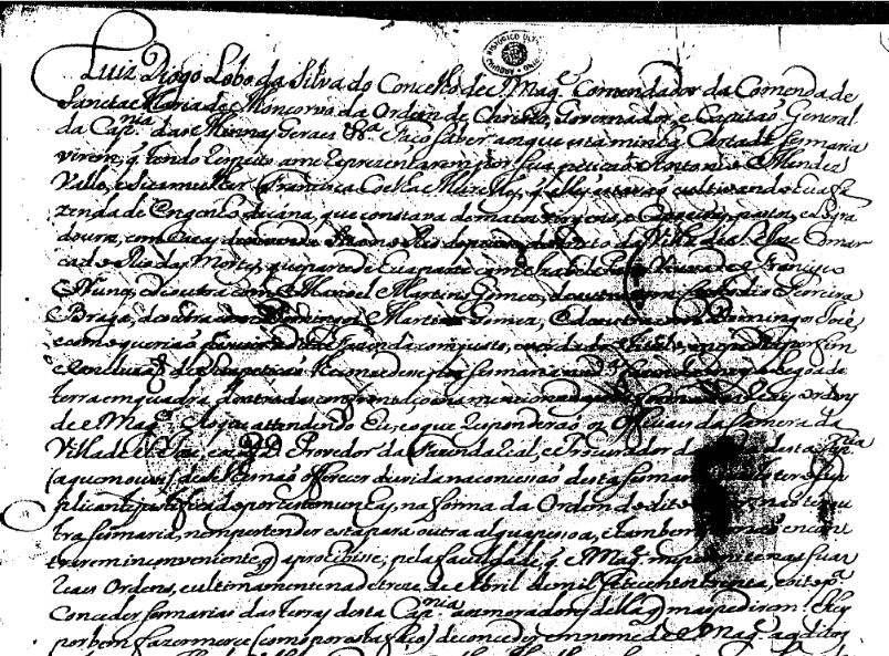 Antonio Mendes Valle e Francisca Coelho Meirelles Sesmaria doc pag3A