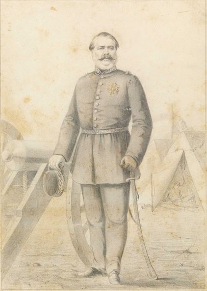 Desenhista Bras Ignacio de Vasconcellos General Manoel Luiz Osorio