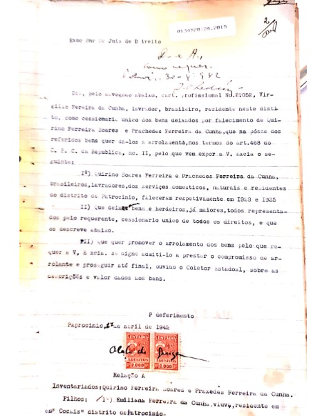 Inv Quirino Ferreira de Soares 1942 pg2
