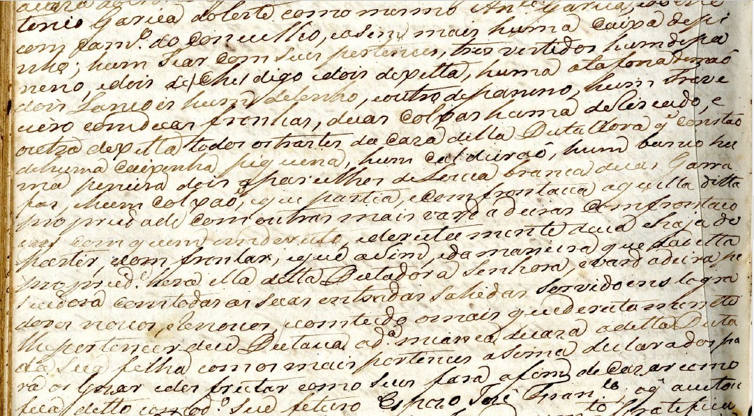 Dote de Casamento pg3 Delfina Rosa f. Isabel de Sao Jose