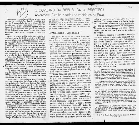 Alfredo Gomes Areas 1837 processo comunista pag 18 o folheto impreso comunista